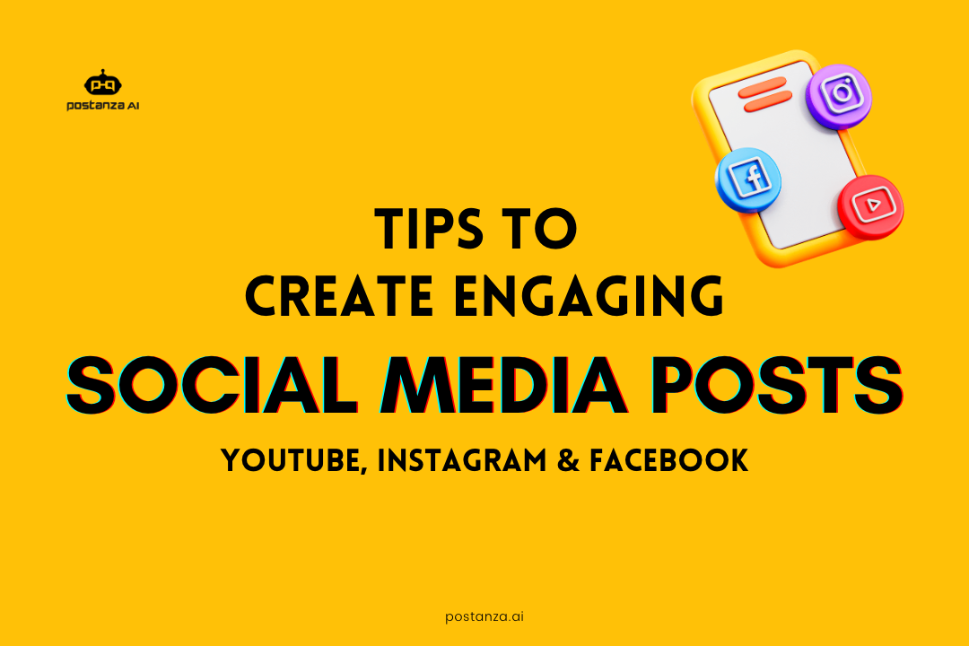 Tips to create engaging videos for social media platforms like YouTube, Instagram, and Facebook.