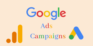 A screenshot of the Google Ads campaign types page, showing the different campaign types available.