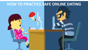 A picture of a Safe online dating practices