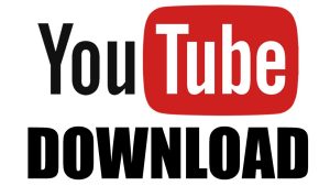 The image shows the YouTube logo with the text "Download" below it, and represents the search query 'How to download YouTube videos on laptop'.