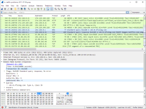 A screenshot of a Wireshark packet capture, showing the steps to track WiFi history on Android, Windows, and routers.