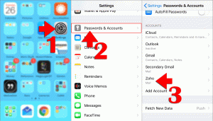 A picture of a How to delete email account on mobile phone